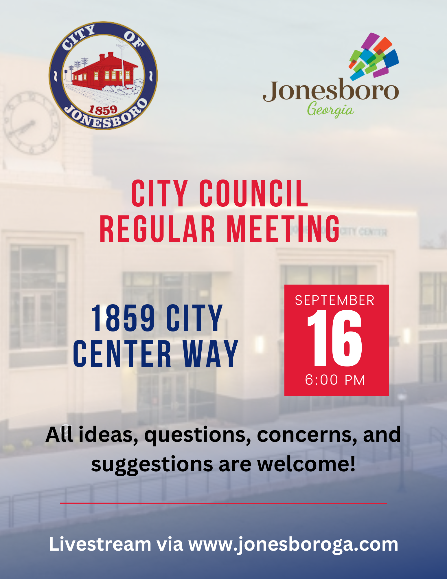 Mayor and City Council Regular Meeting